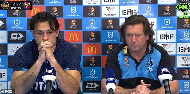 Des Hasler Dodged Questions About Second-Rower David Fifita’s Future