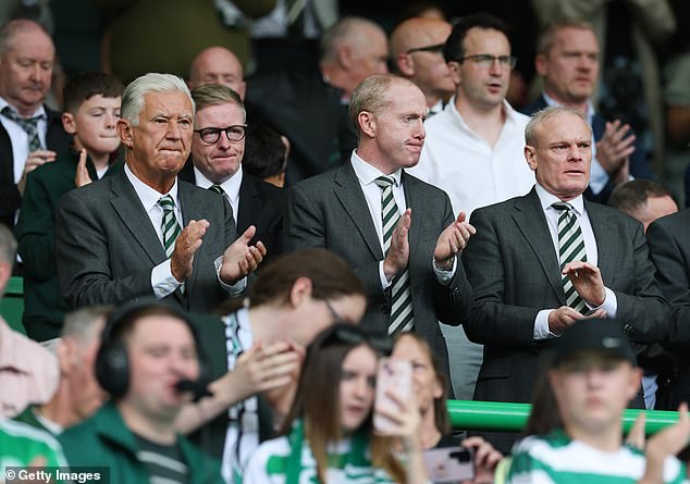 Peter Lawwell And Michael Nicholson Were Again Subject To Abuse And 'Sack The Board' Chants