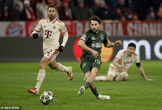 Celtic's Last-16 Battle With Bayern Munich Seems A Long Time Ago Now, With Scorer Kuhn Sold