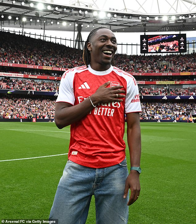 Arsenal Presented New Signing Eberechi Eze Ahead Of Kick-Off At The Emirates On Saturday