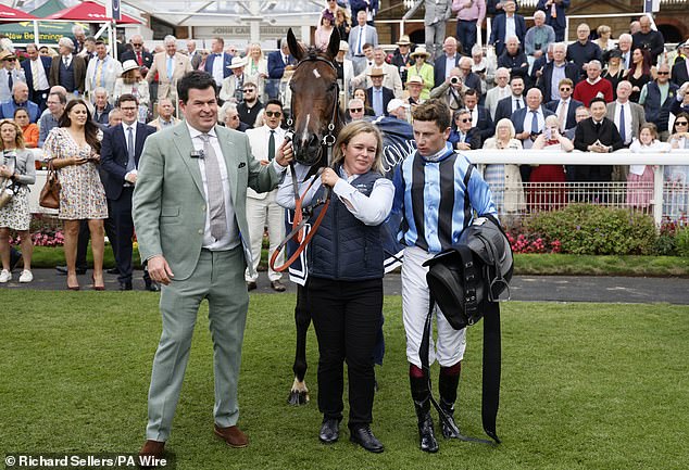 Trainer Henry Dwyer (Left) And Jockey Oisin Murphy Bag The Group One They Crave At York