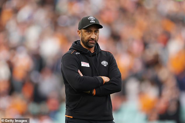 Benji Marshall (Pictured) Watched On As His Side Recreated Theat Epic Try From The 2005 Grand Final