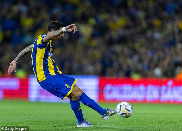 Di Maria Whipped The Ball Into The Top Corner To Send The Home Crowd Wild After 82 Minutes