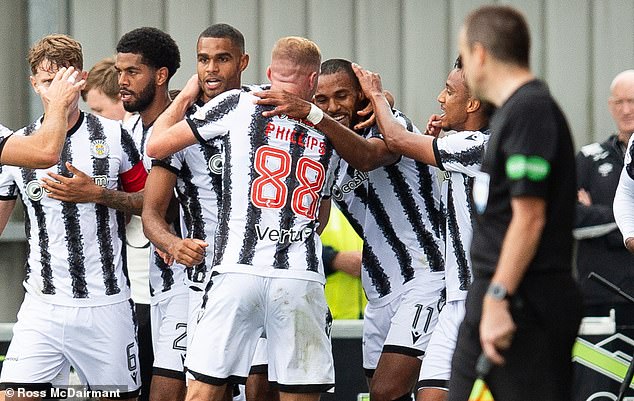 Jonah Ayunga Is Hailed By Team-Mates After Giving St Mirren The Lead