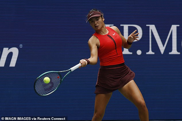 The Individual Was In The Stands As Raducanu Won Her First Match At The Us Open Since The 2021 Final
