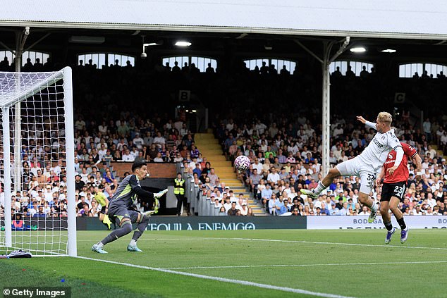 United Were Pegged Back When Emile Smith Rowe Tucked Inside Altay Bayindir's Near Post
