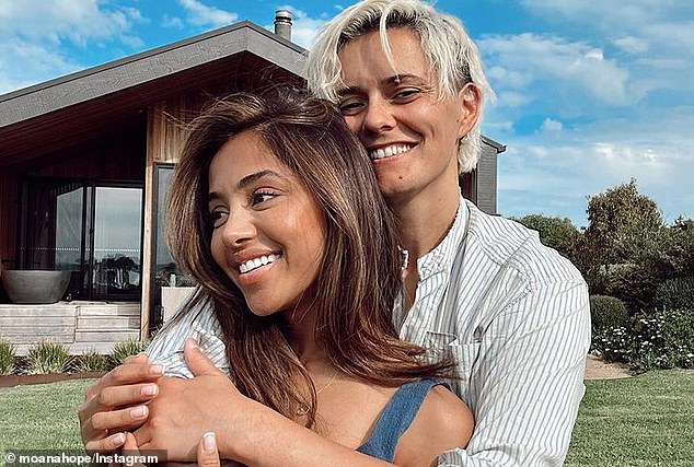 Hope (Pictured With Thattil) Played For Collingwood And North Melbourne During Her Pro Footy Career, With The Full-Forward Retiring From The Aflw In 2019