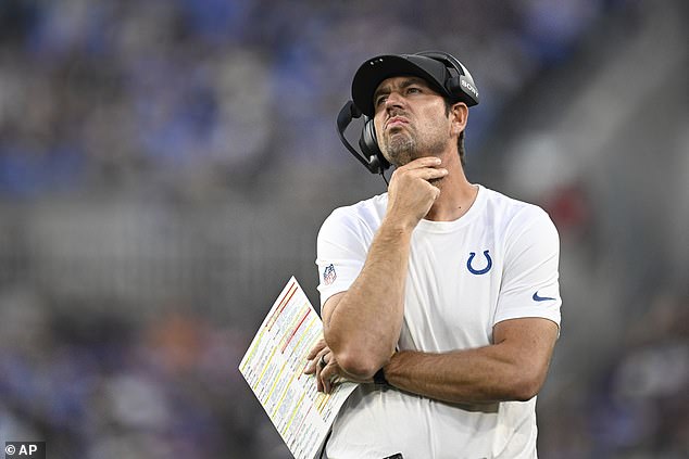 Colts Head Coach Shane Steichen Announced On Tuesday That Daniel Jones Will Be The Starter