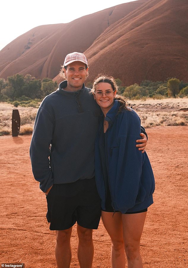 Taking To Instagram, Mckeown Uploaded A Series Of Images From Her Holiday To Uluru With Her Lawyer Boyfriend