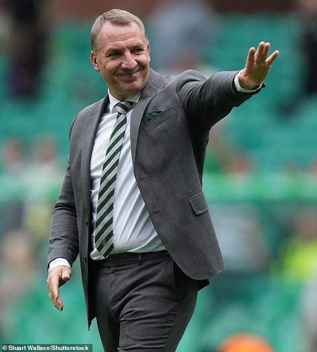 Rodgers Was All Smiles As Celtic Enjoyed A Routine Weekend Win At Home To Livingston