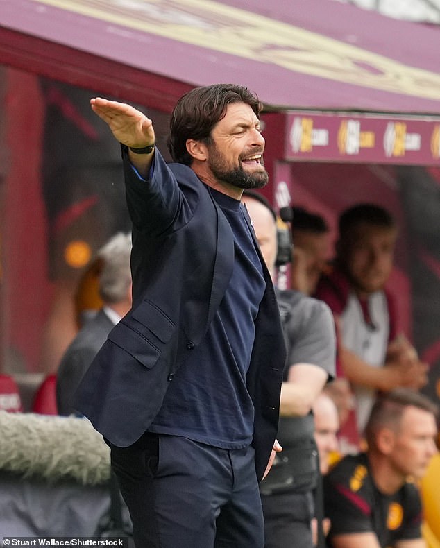 Martin Had Plenty To Shout About After Watching His Side Draw At Motherwell