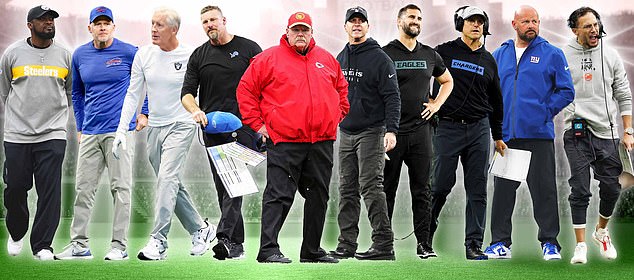 Dailymail+ Unveils Its Power List Of America¿S Favorite Nfl Head Coaches, Which Features 10 Of The Best And Most Divisive In The League Right Now