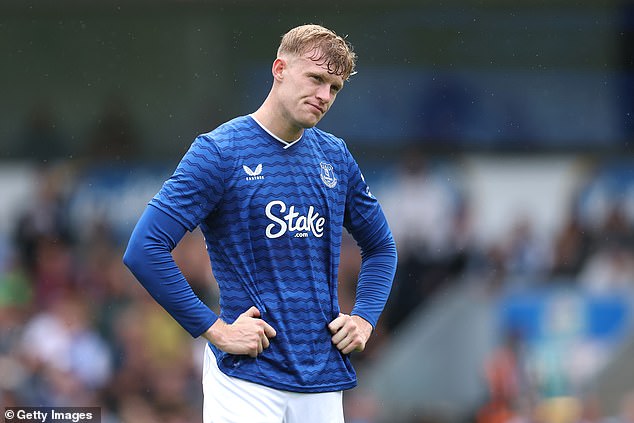 Jarrad Branthwaite Picked Up An Injury This Week Which Will Keep Him Out Of Everton's First League Game Against Leeds United On Monday