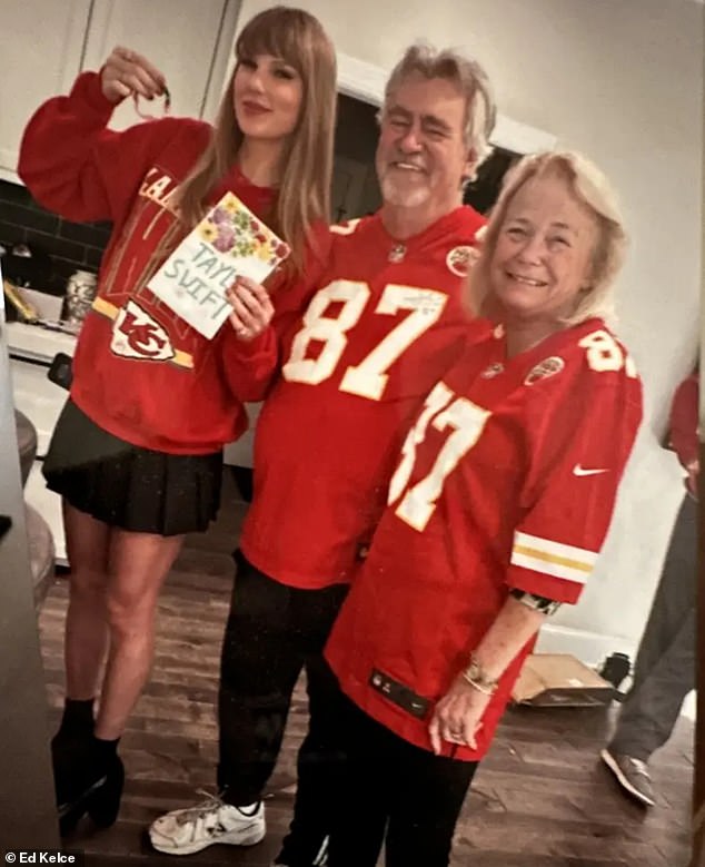 Ed Kelce Has Shared A Picture Of His Late Girlfriend Maureen Maguire Meeting Taylor Swift