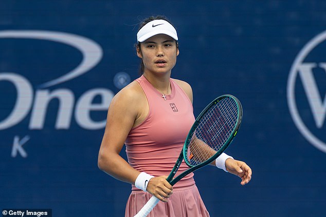 Emma Raducanu faces a tough test to reach the last eight at this year's US Open in New York