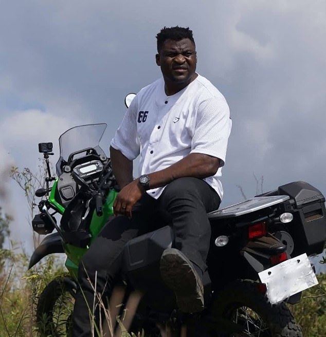 Ngannou Was Driving A Motorcycle When He Struck A 17-Year-Old Girl In Cameroon (Pictured On Separate Occasion)