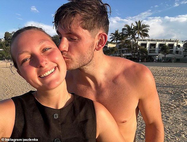 Paris Tier And Her Greater Western Sydney Giants Partner Conor Stone