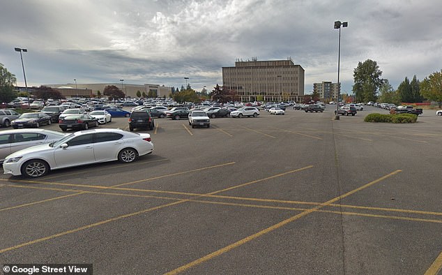 A Google Street View Image Shows The Parking Lot Where The Shooting Occurred