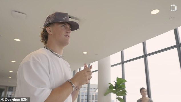New York Giants Quarterback Jaxson Dart Filmed His Process For Buying A House