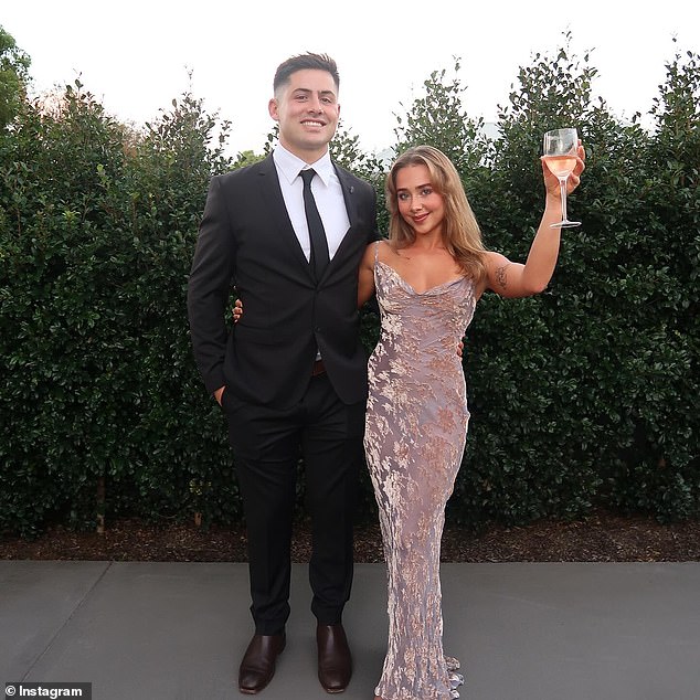 Brisbane Broncos Prop Forward Ben Talty (Pictured With Partner Mateila) Is The Fragrance King Of The Nrl