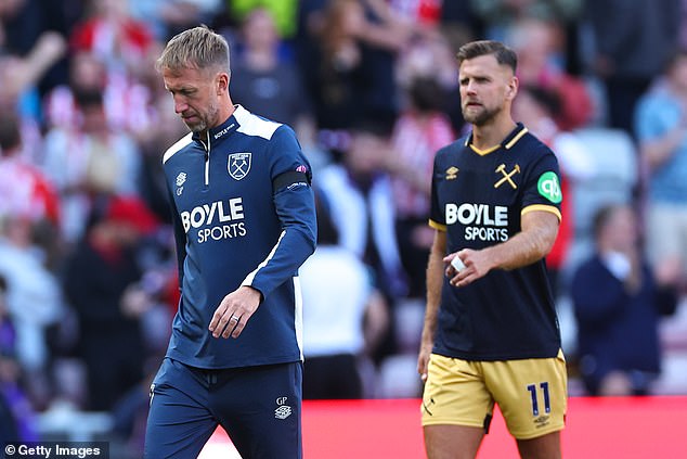 Graham Potter was in a bullish mood on Thursday after the heavy defeat by Sunderland last weekend in West Ham's Premier League opener