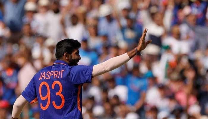 Indias Jasprit Bumrah Reacts During One-Day International Between England And India At Lord’s Cricket Ground, London, July 14, 2022. — Reuters