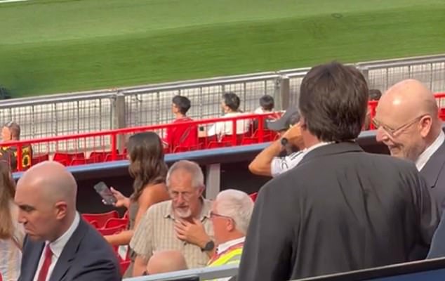 Avram Glazer Has Been Spotted At Old Trafford This Afternoon For Man United's League Opener