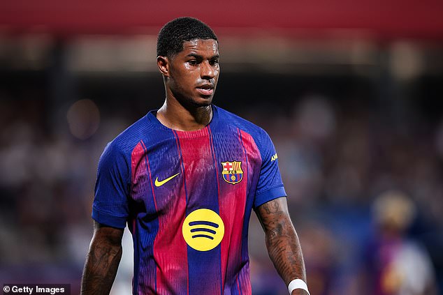 Barcelona Have Successfully Registered Marcus Rashford As Part Of The Team's 2025-26 Squad