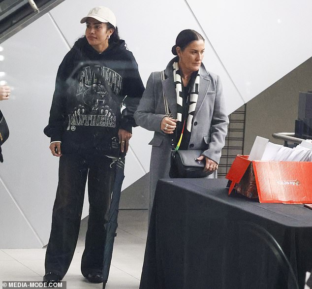 Fowler Sat Alongside Nathan Cleary¿S Mother, Bec, As The Panthers Battled The Storm In A Tight 22-18 Contest