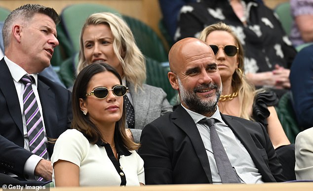 Pep Guardiola Has Revealed His Daughter Maria (Pictured Left) Asked Him To Shave His 'Horrible' Moustache Off