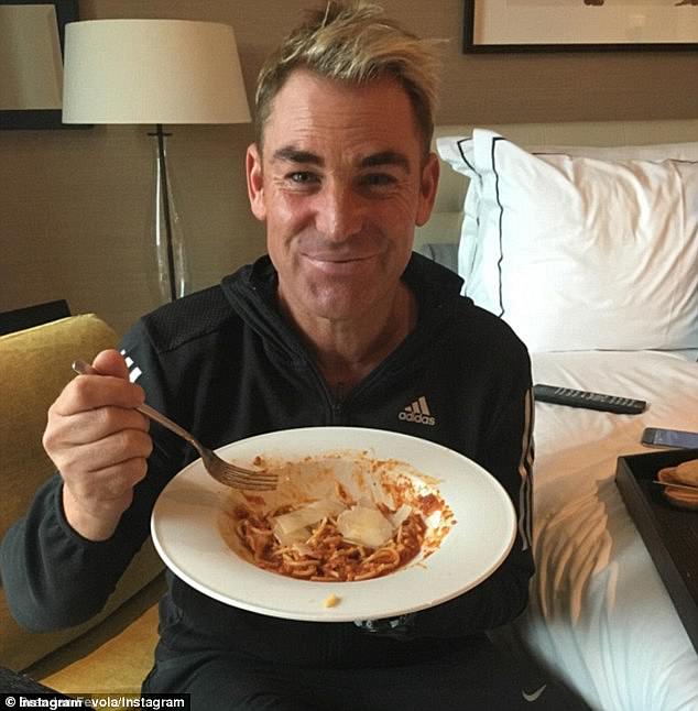 Cricket Legend Shane Warne (Pictured) Was Famous For Skipping Vegetables In Favour Of Pizza, Pasta And Baked Beans On Toast