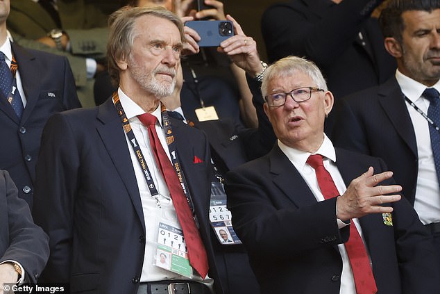 Sir Jim Ratcliffe (L) Was Joined By Sir Alex Ferguson (R) For The Official Opening On Friday