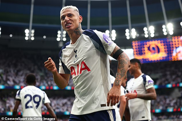 Tottenham's Rout Of Burnley Belonged To Richarlison As He Popped Up With Two Great Goals