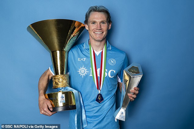 Scott Mctominay Earned Himself A Nomination For The Ballon D'or After His Success With Napoli