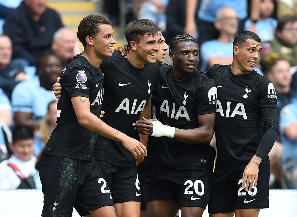Tottenham Earned A 2-0 Win Over City At The Etihad With Goals From Brennan Johnson And Joao Palhinha