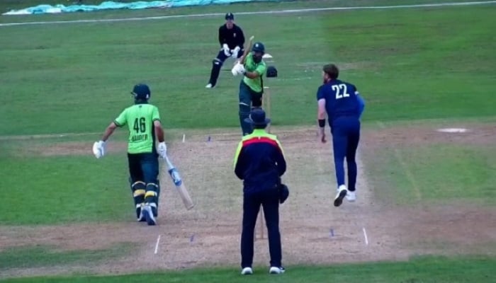 Pakistan Shaheens In Action During Their First One-Day Against Professional County Club Select Xi At The Country Ground In Beckenham On July 22, 2025. — Ecb