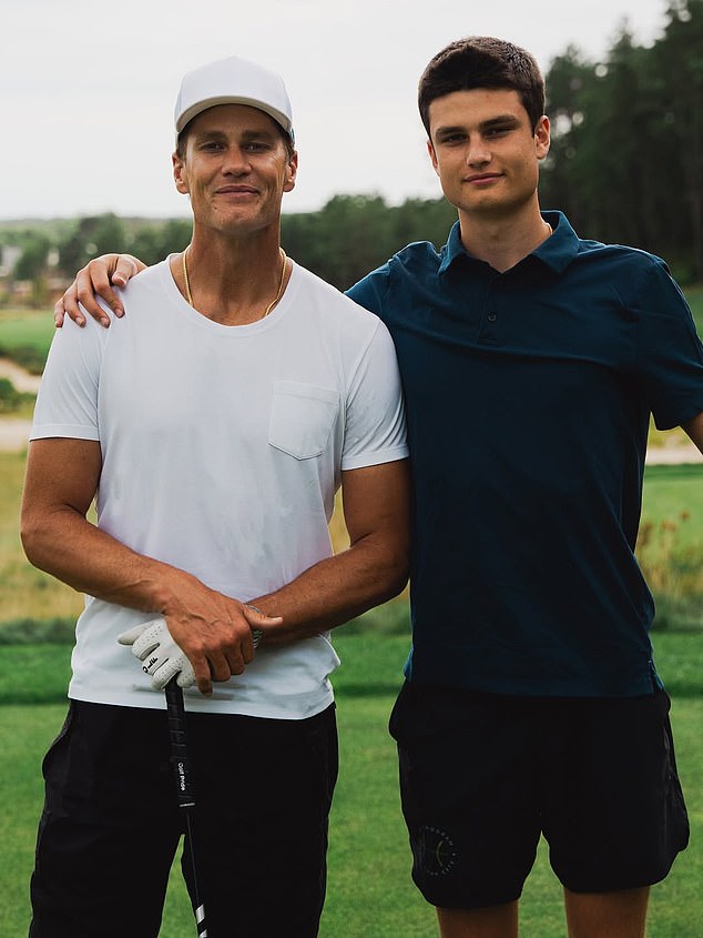 Earlier in the week, Brady was ripped by his NFL friends for this pic where Jack appeared to be taller than the 6-foot-4 seven-time Super Bowl-champion quarterback