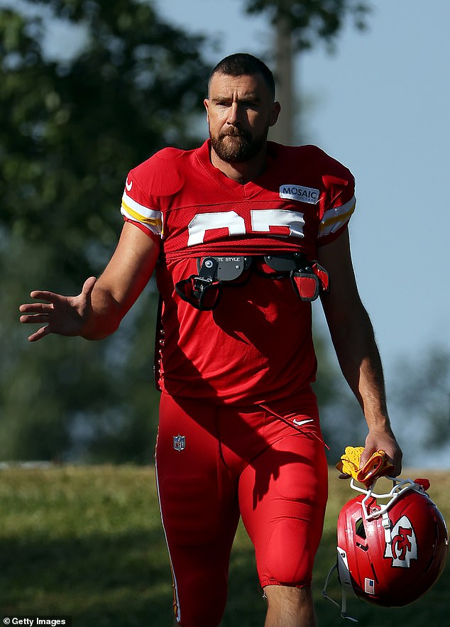 Chiefs Tight End Travis Kelce Is Glad To Escape The Attention He Gets As Taylor Swift's Boyfriend