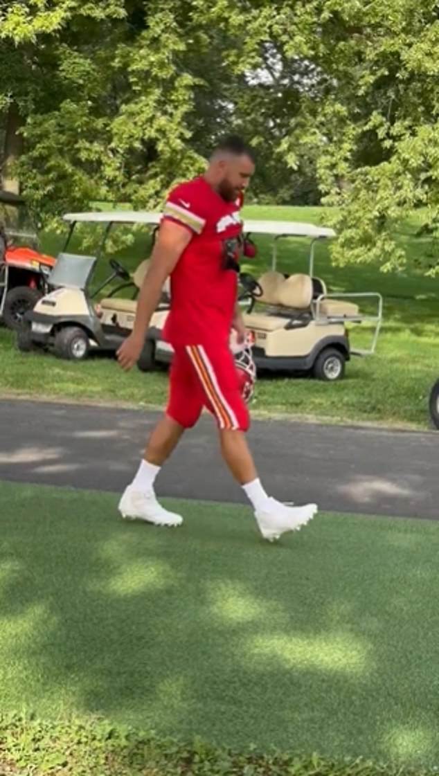 Travis Kelce Has Returned To Preseason Practices For The Kansas City Chiefs On Tuesday