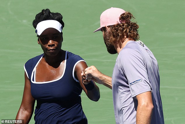 Venus Williams Returned To The Us Open As She Teamed Up With Reilly Opelka For Mixed Doubles