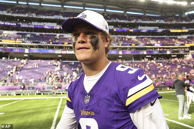 Mccarthy, 22, Played Just The Opening Drive, Completing 4 Of 7 Passes To Set Up A Field Goal