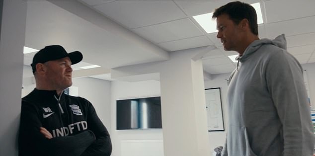 Brady Was Seen Observing Rooney's Team Meeting And Training And Later Remarking That He Was Concerned About The Former England Hero's Dedication