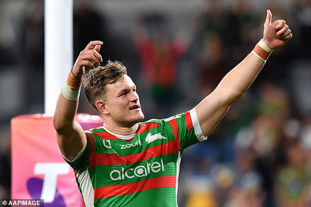 After Making A Mess Of His Time With The Roosters, Knight Turned The Corner As He Played 66 Matches With Souths (Pictured)