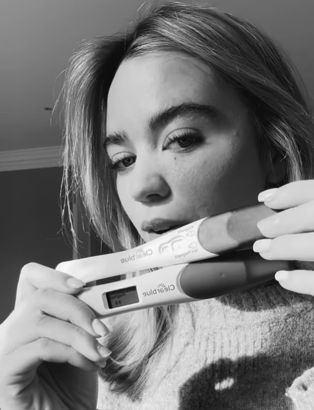 The Couple Announced The News Earlier This Year With A Series Of Black-And-White Photographs And A Caption Reading, 'Half Of Me, Half Of You'