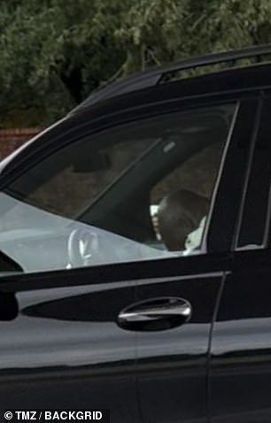 Peterson Is Pictured Inside His Car