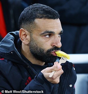 Mohamed Salah Watches On In His Tracksuit As His Team-Mates Are Comprehensively Beaten By Palace
