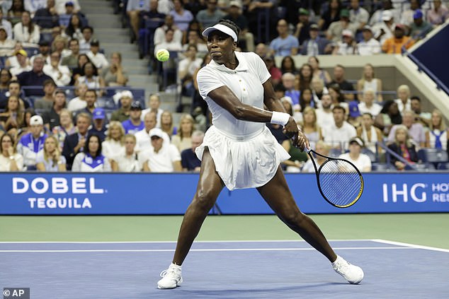 Venus, 45, Is Still Playing - Her Most Recent Match A First Round Defeat At The Us Open In August