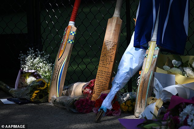 The Cricketing World Is In Mourning Following The 17-Year-Old's Tragic Passing, With Many Arriving At Wally Tew Reserve In Ferntree Gully To Lay Flowers And Leave Out Their Bats