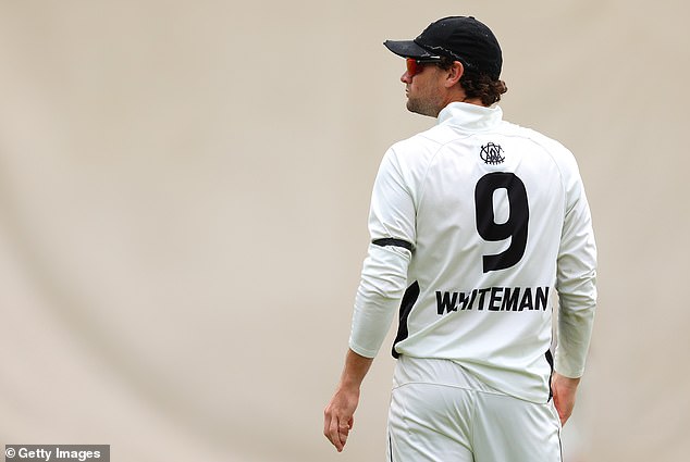 Players During Today's Sheffield Shield Matches Wore Black Armbands In Tribute To The Young Cricketer (Pictured: Western Australia's Sam Whiteman)