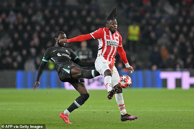 The 18-Year-Old Was Also Sent Off Against Psv Last Season On His Liverpool Debut